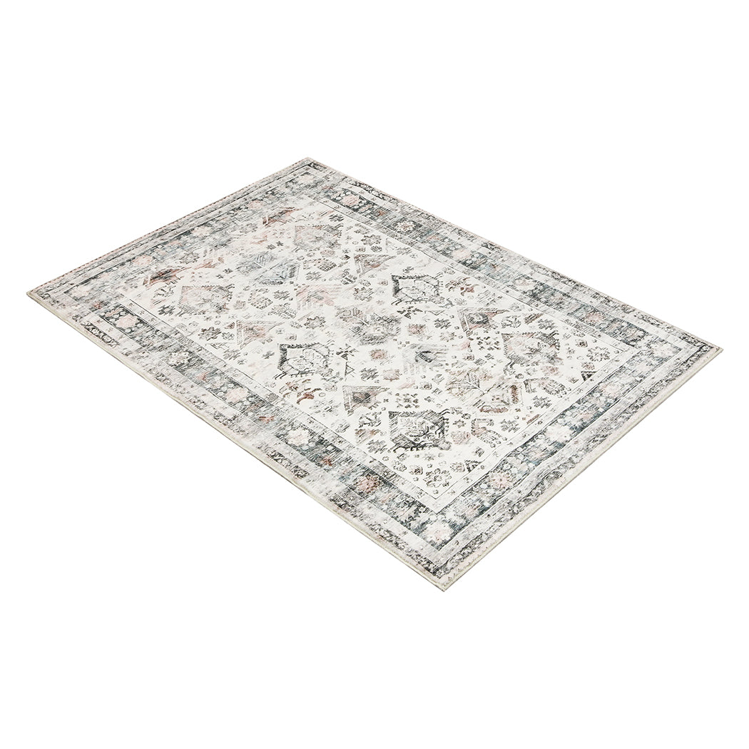 Marlow  Floor Rug Vintage Short Pile Washable Carpet Soft Plush Non Slip 200x230-1954802389211025409