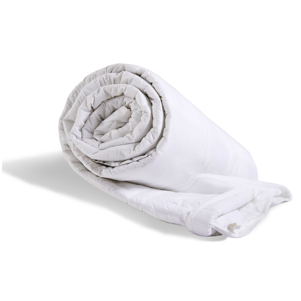 Dreamz Weighted Blanket Summer Cotton White Double 7KG-1910113225647722497
