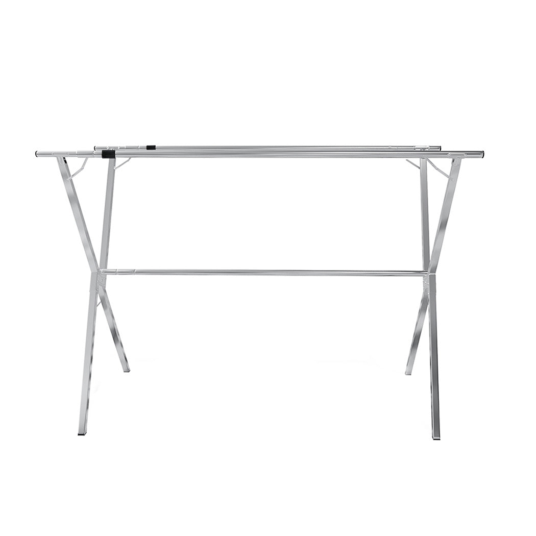 Levede Adjustable Clothes Drying Airer Foldable 150-240cm-1973193572329066497
