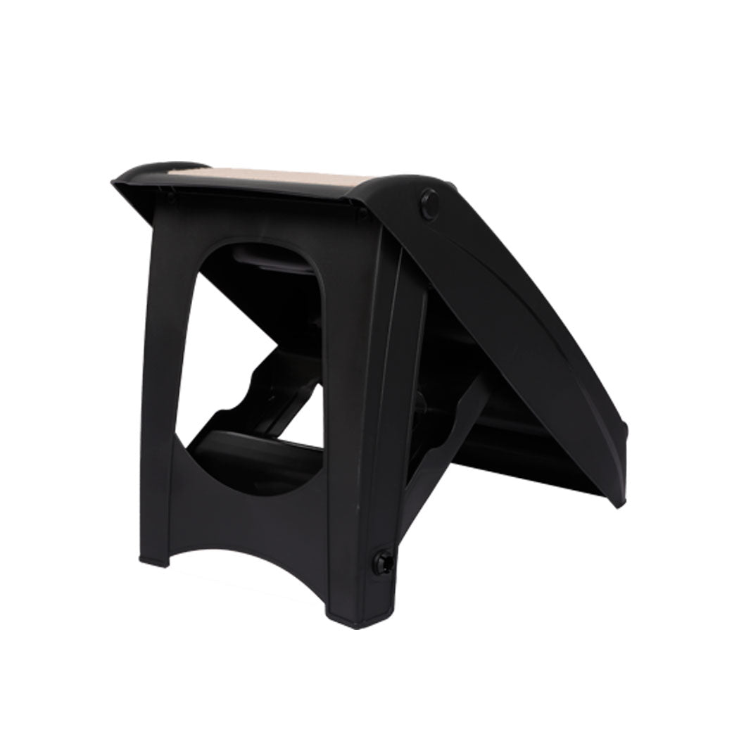PaWz Pet Ramp Indoor Dog Steps Stair Black-1954802514431971329