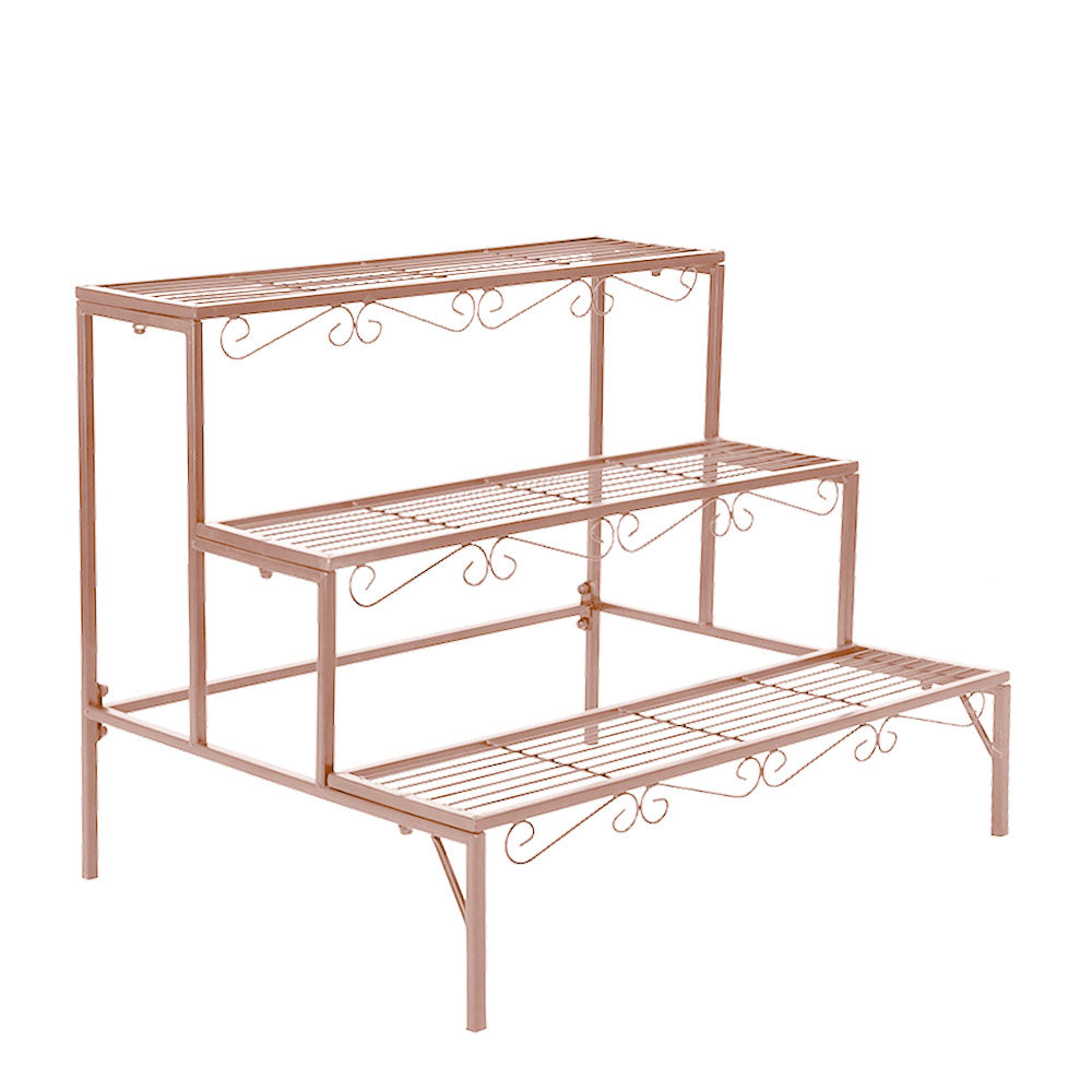 Levede Plant Stand 3 Tier Rectangle-1910112809665040385