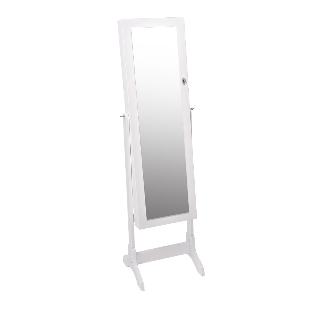 Levede Mirror Jewellery Cabinet Makeup-1917016722817290241