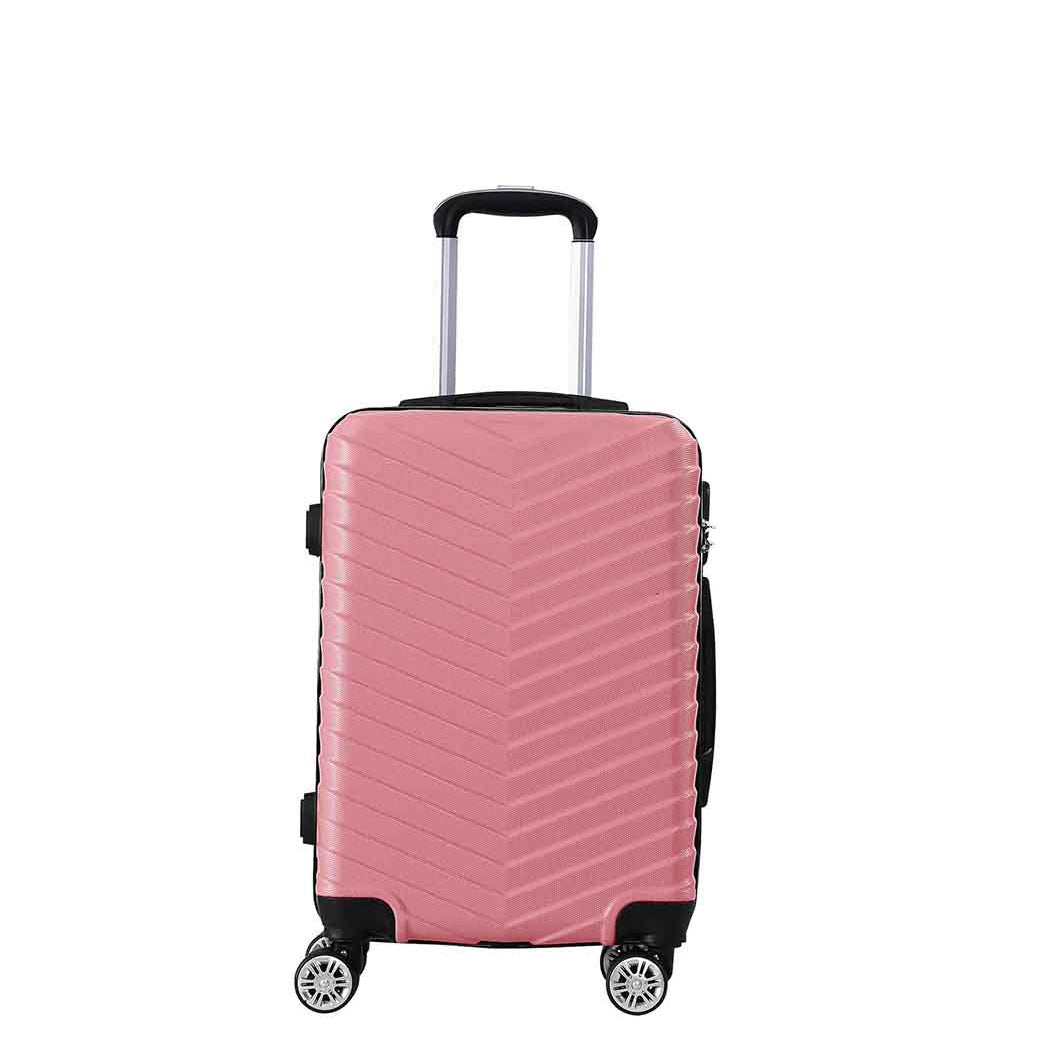 Slimbridge 24 uggage Suitcase Travel Rose Gold 24 inch-1910112829856419841