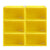 Stacked Sneaker Display Case 6x Clear Yellow-1954802602629795841
