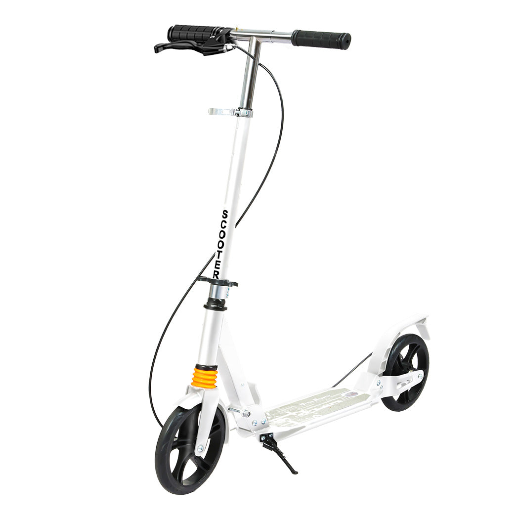 MONVELO Adult Commuter Foldable Scooter White-1954802392407085057