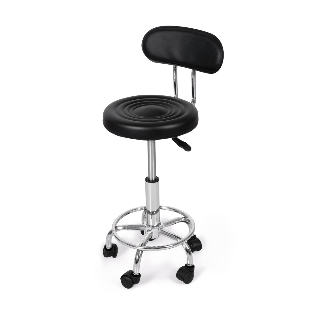 Levede Salon Stool Swivel Bar Stools-1954802952145342465