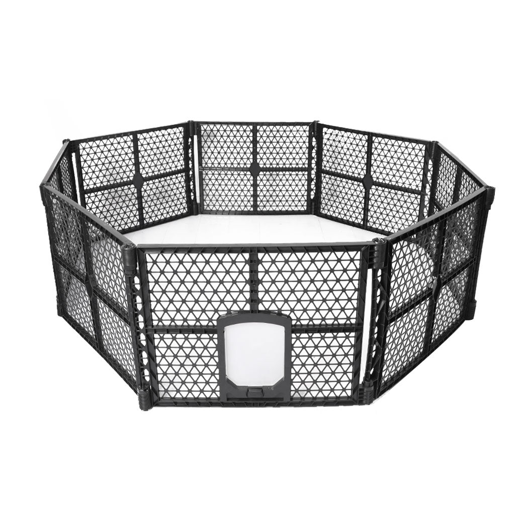PaWz Pet Playpen Folding Dog Plastic L Large-1954802538054291457