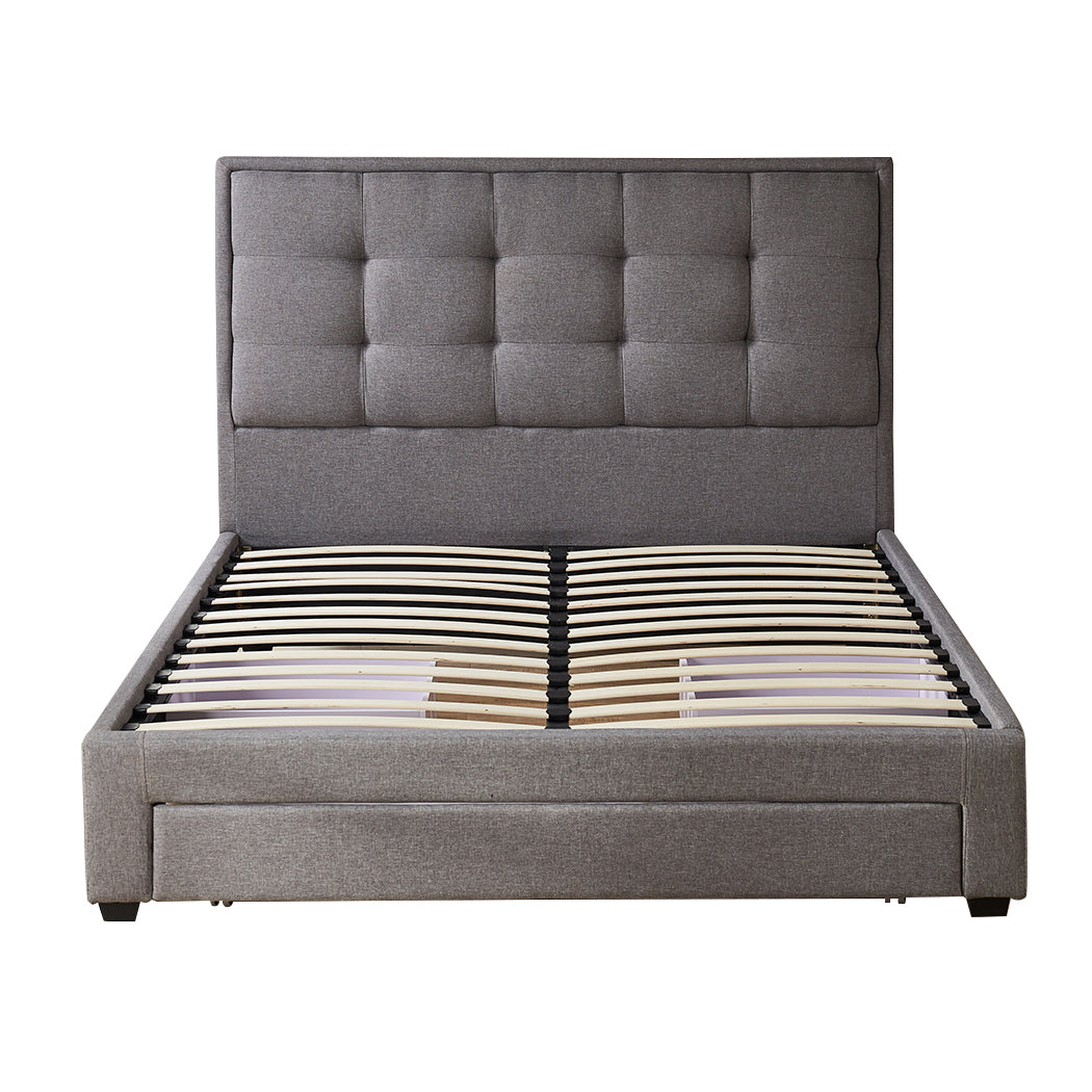 Levede Storage Bed Frame Queen Size-1919892910757777409