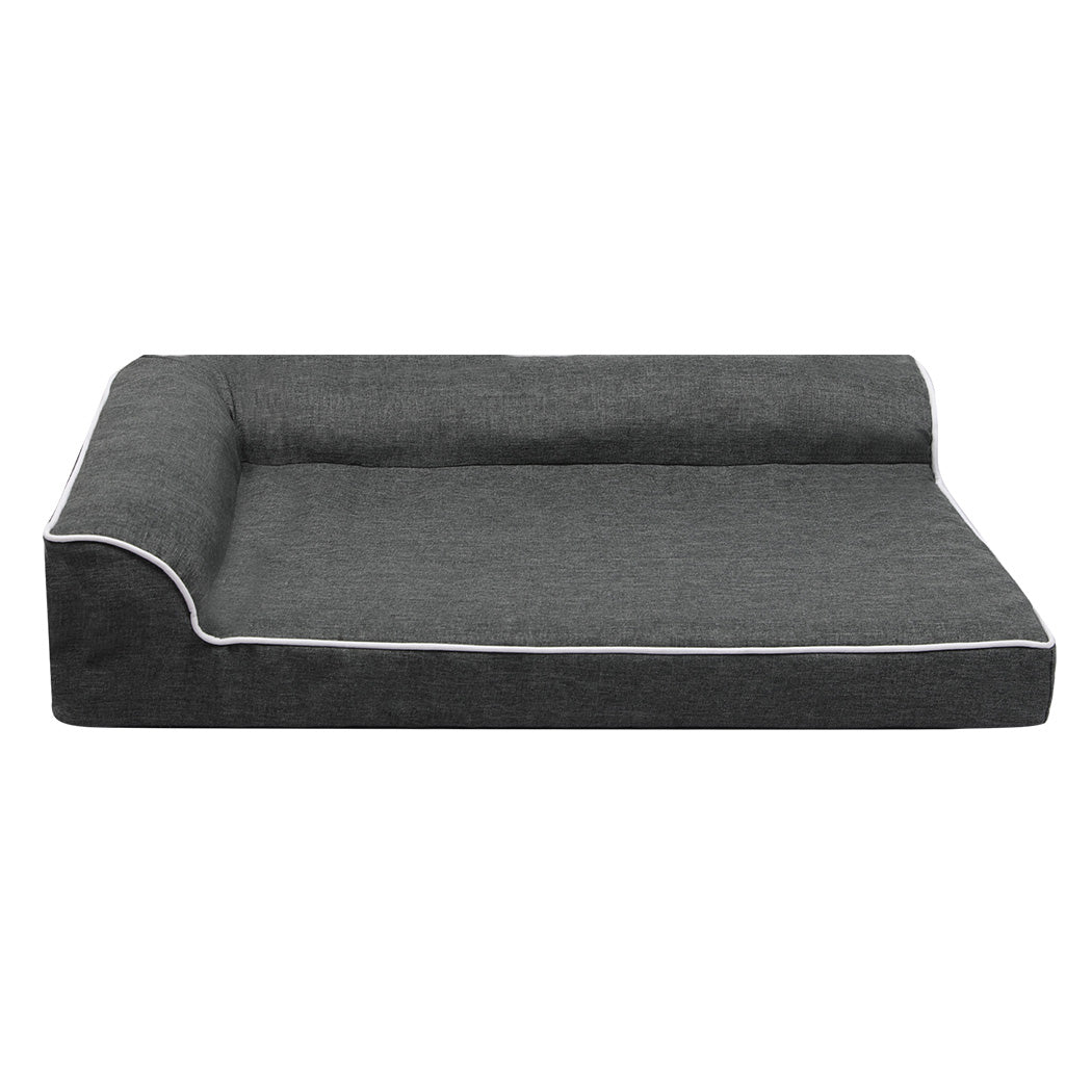 Pawz Orthopedic Dog Bed L Grey-1954802426099929089