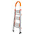 Traderight 3 Step Ladder Folding Aluminium-1954802742862155777