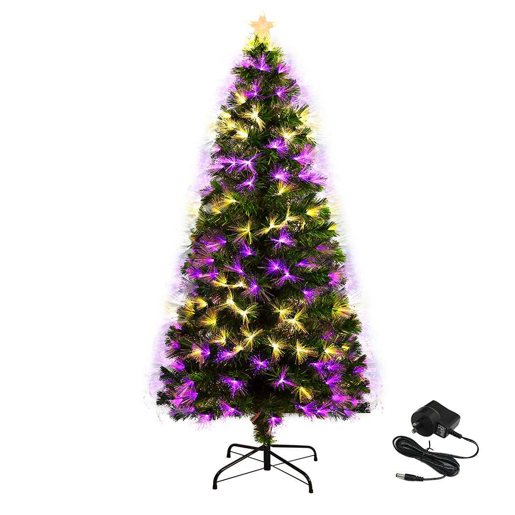 SANTACO Christmas Tree Fibre Optic 2.1M-1954802398040035329