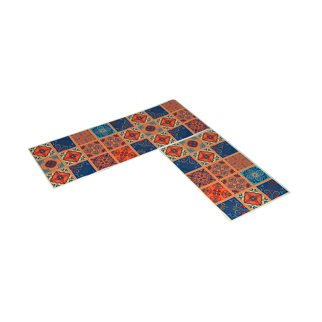 Marlow 2x Kitchen Mat Floor Rugs Area 45x120cm-1910113065198817281