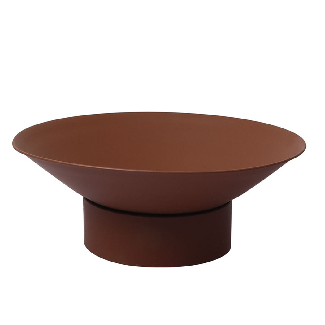 2 IN 1 Steel Fire Pit Firepit Pits Bowl Rust-1910112944486748160