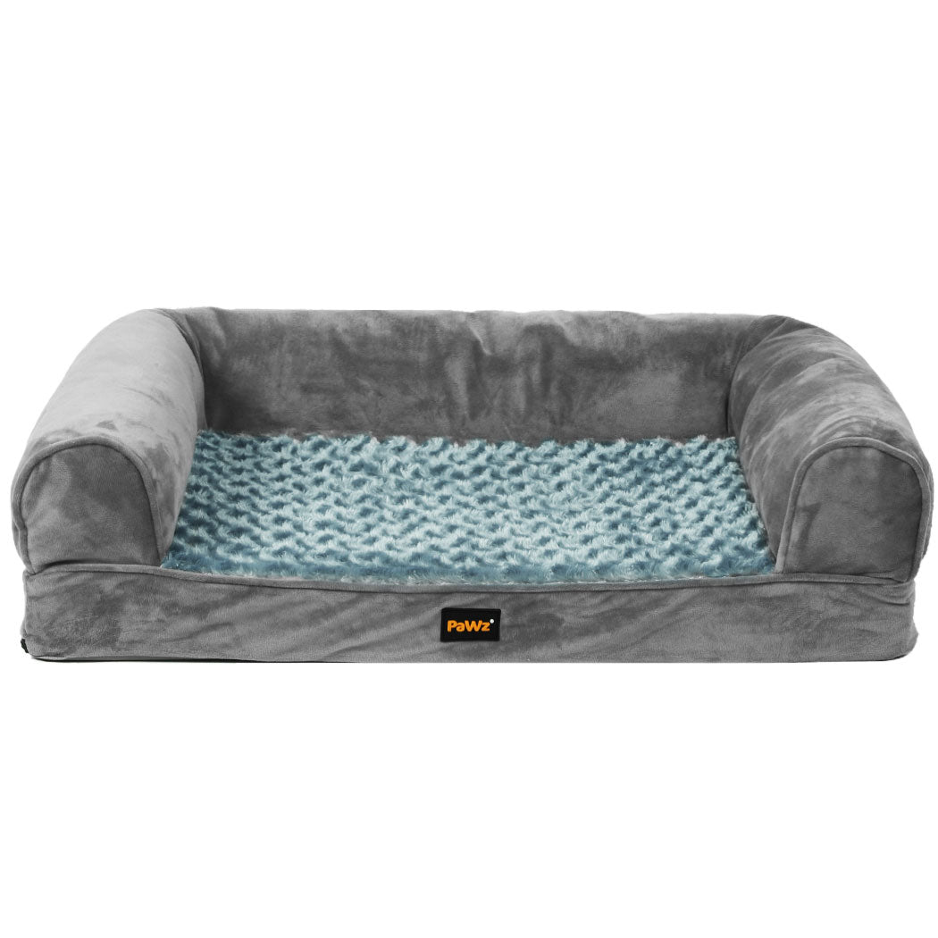 PaWz Pet Bed Sofa Dog Bedding Soft Warm XXL Grey XX-Large-1954802516617203713