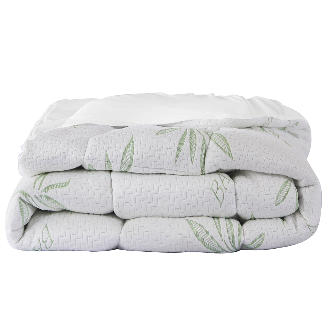 Dreamz Bamboo Pillowtop Mattress Topper Queen-1954802864912207873