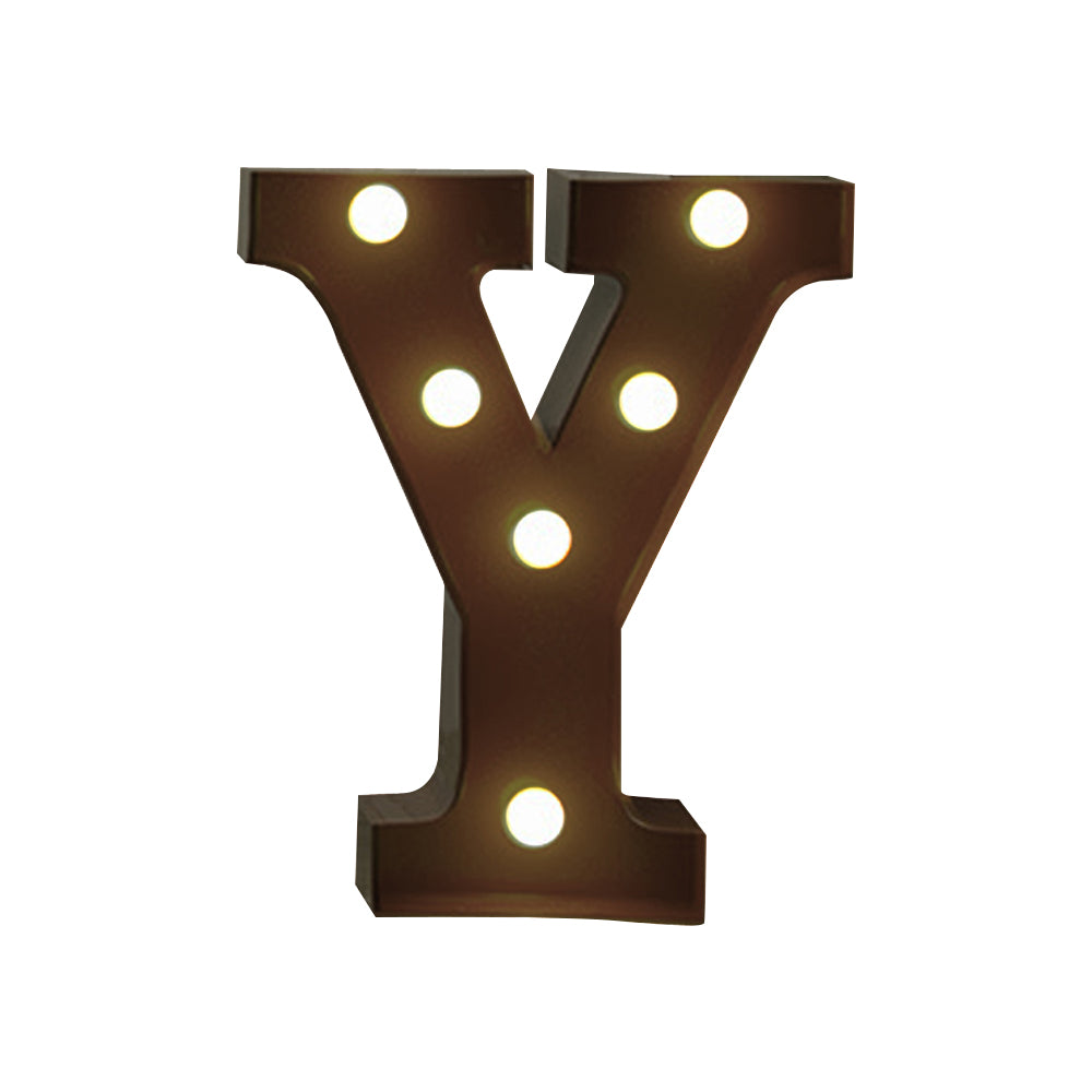 LED Metal Letter Lights Free Standing-1954803064095510529