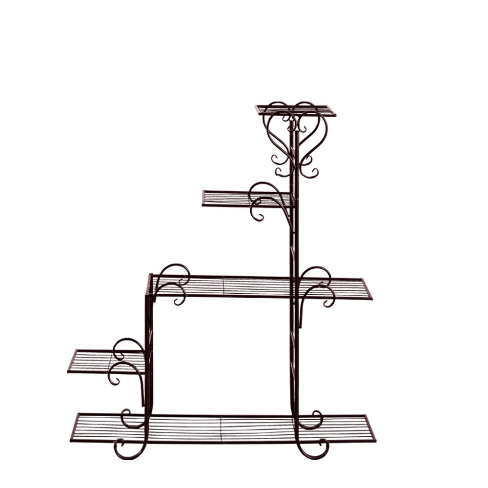 Levede Plant Stand Outdoor Indoor Metal Bronze-1954802662457348097