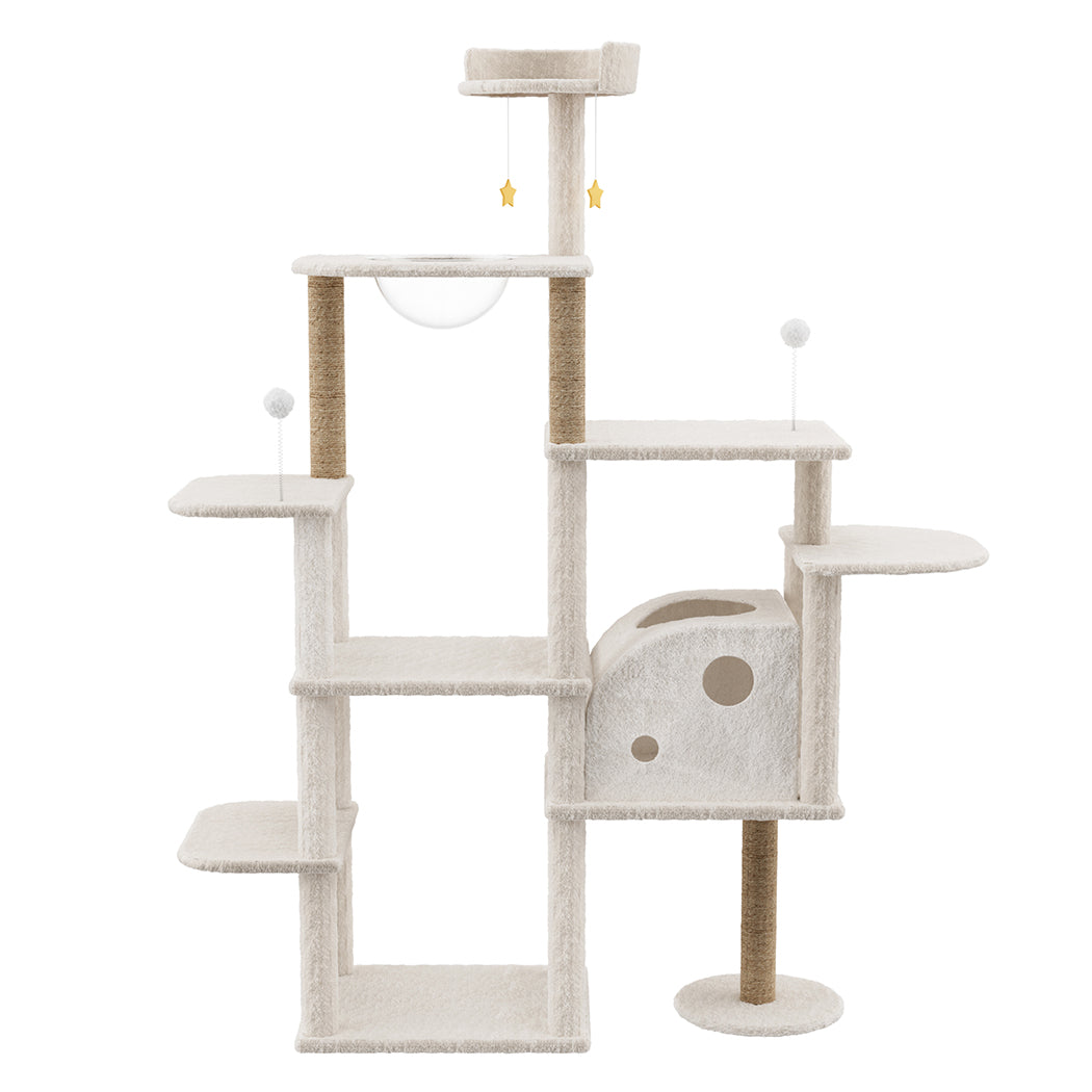 Pawz Cat Tree Tower Large Scratcher Condo House 172cm-1954802481036922881