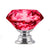 10 Pcs 40mm Red Diamond Shape Glass-1910113023985586176