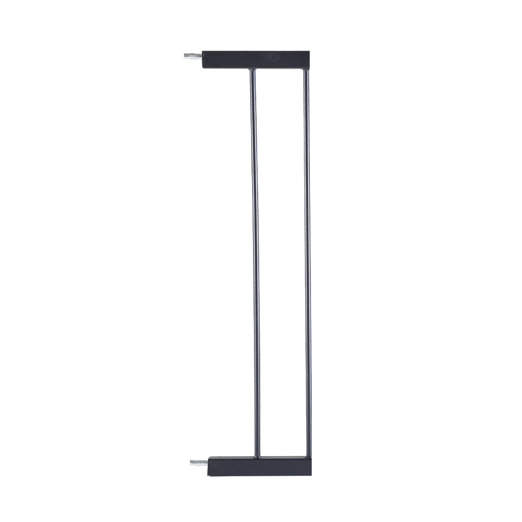 Levede Baby Safety Gate Adjustable Pet Black 10cm Extension-1910113186946879489