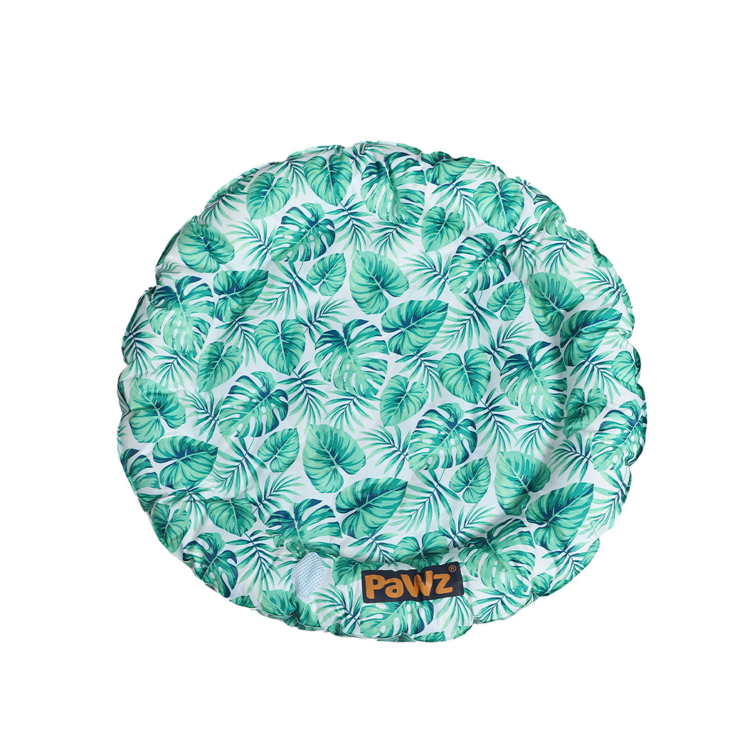 PaWz Pet Cool Gel Mat Cat Bed Dog Bolster M Medium-1954802535168610305