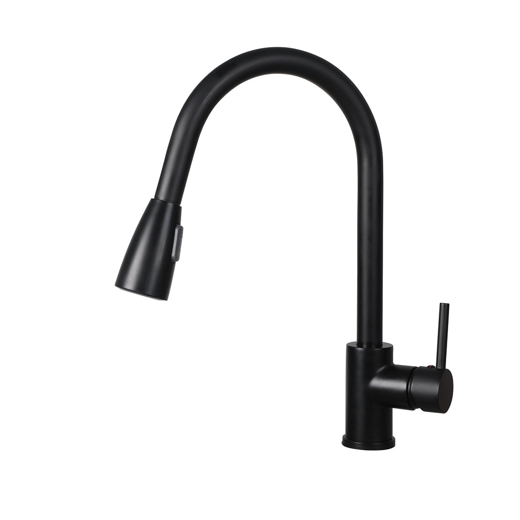 Kitchen Mixer Tap Sink Taps Faucet Extender Black-1919892892005044225