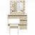 Levede Dressing Table Stool Set Makeup Mirror Led-1973193578565996545