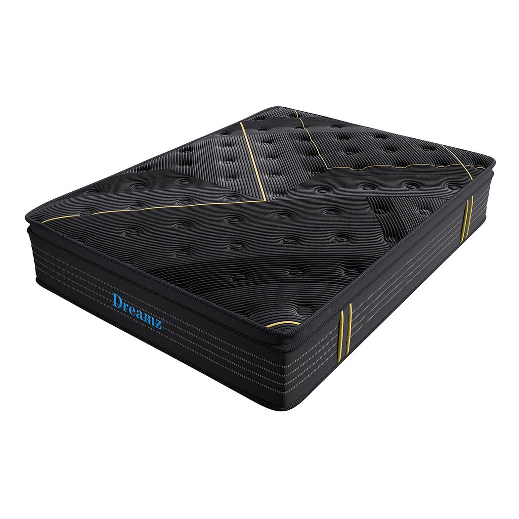 Dreamz Spring Mattress Bamboo Euro Top Single-1910112889654611968