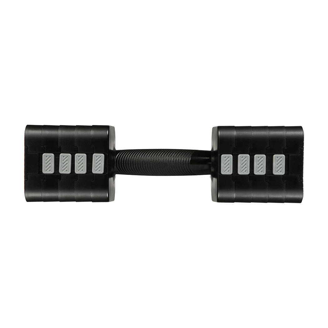 Centra A Pair 2.8KG-10KG Dumbbells Black-1954802366654058497