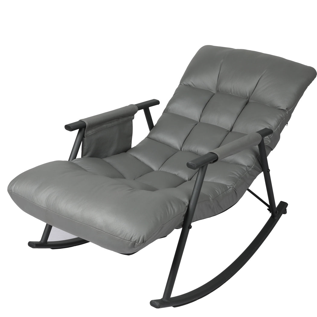 Levede Accent Chair Recliner Armchair Grey-1919892934816305153