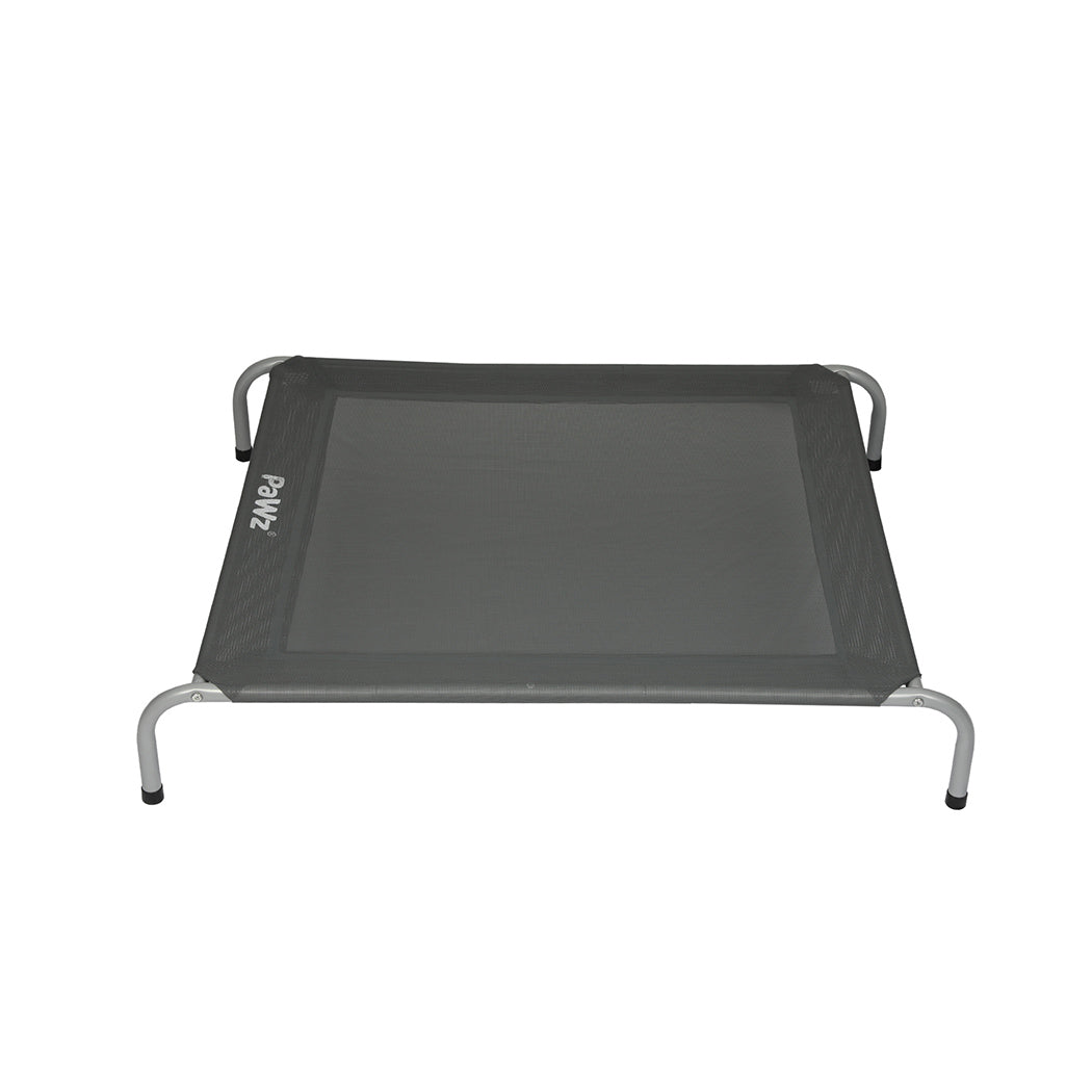 PaWz Elevated Trampoline Pet Bed Dog M Grey Medium-1910112492751818752