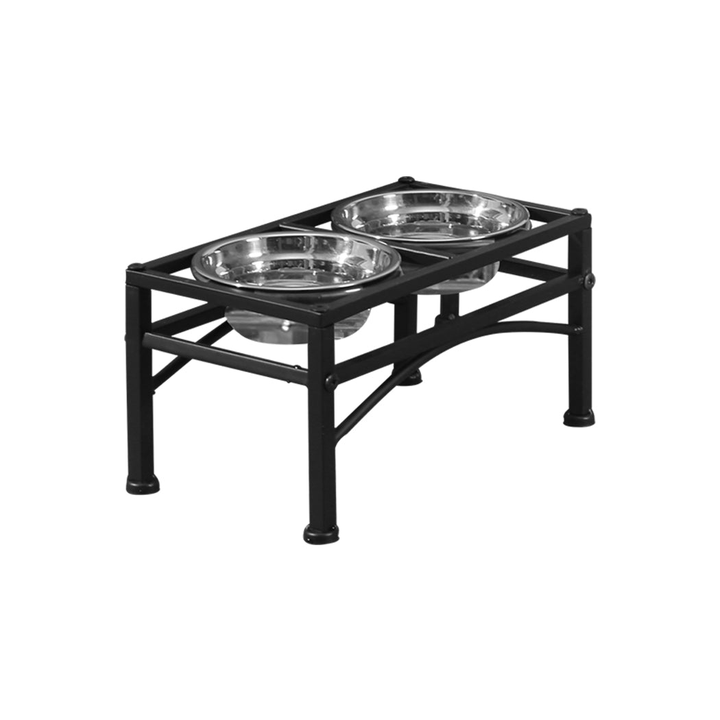 PaWz Dual Elevated Raised Pet Dog Feeder Small-1954802765259739137