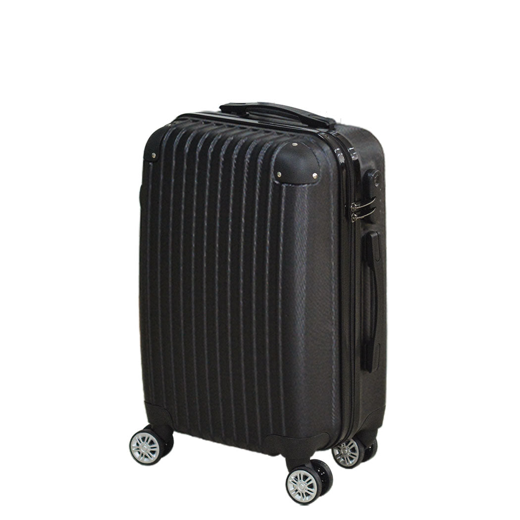Slimbridge 28" Travel Luggage Suitcase Black-1954802639552253953