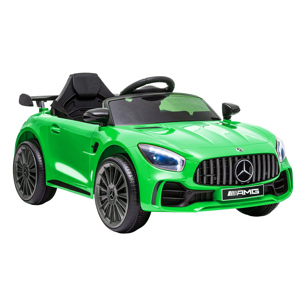 Kids Ride On Car 12V Battery Mercedes-Benz Green-1910113158366892033