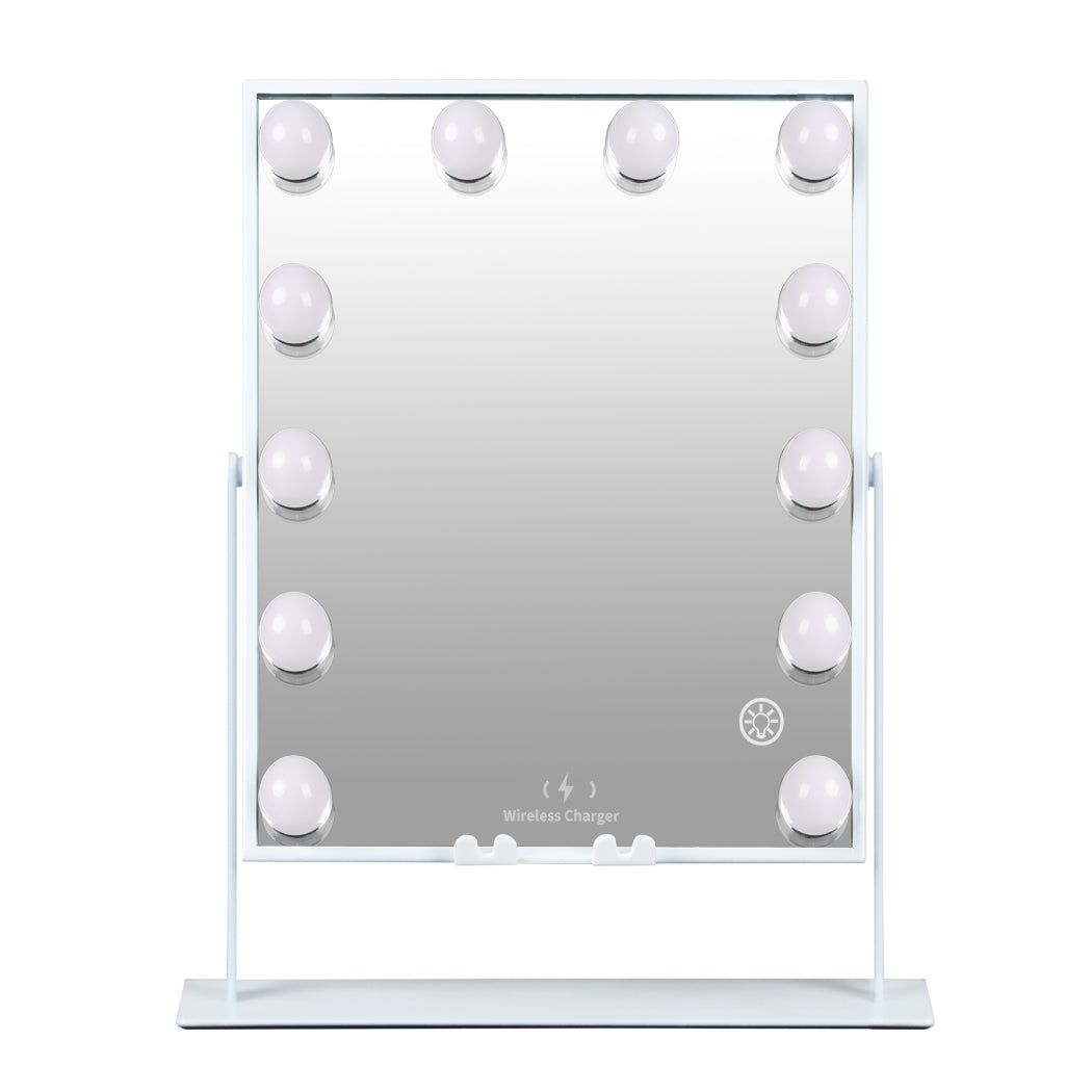 Makeup Mirror Led Lighted Bluetooth Medium-1919892939102883841