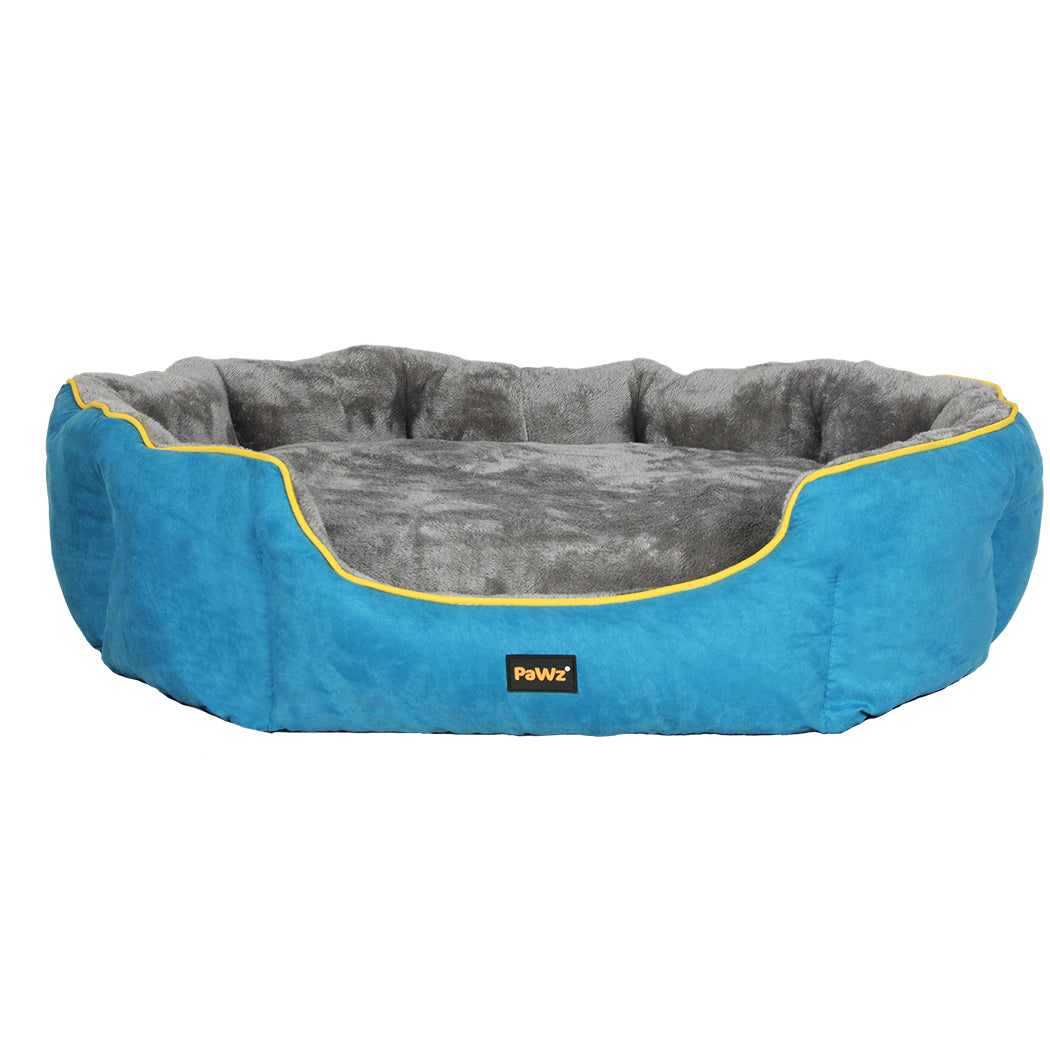 PaWz Electric Pet Heater Bed Heated XL Blue X-Large-1910112463613988864
