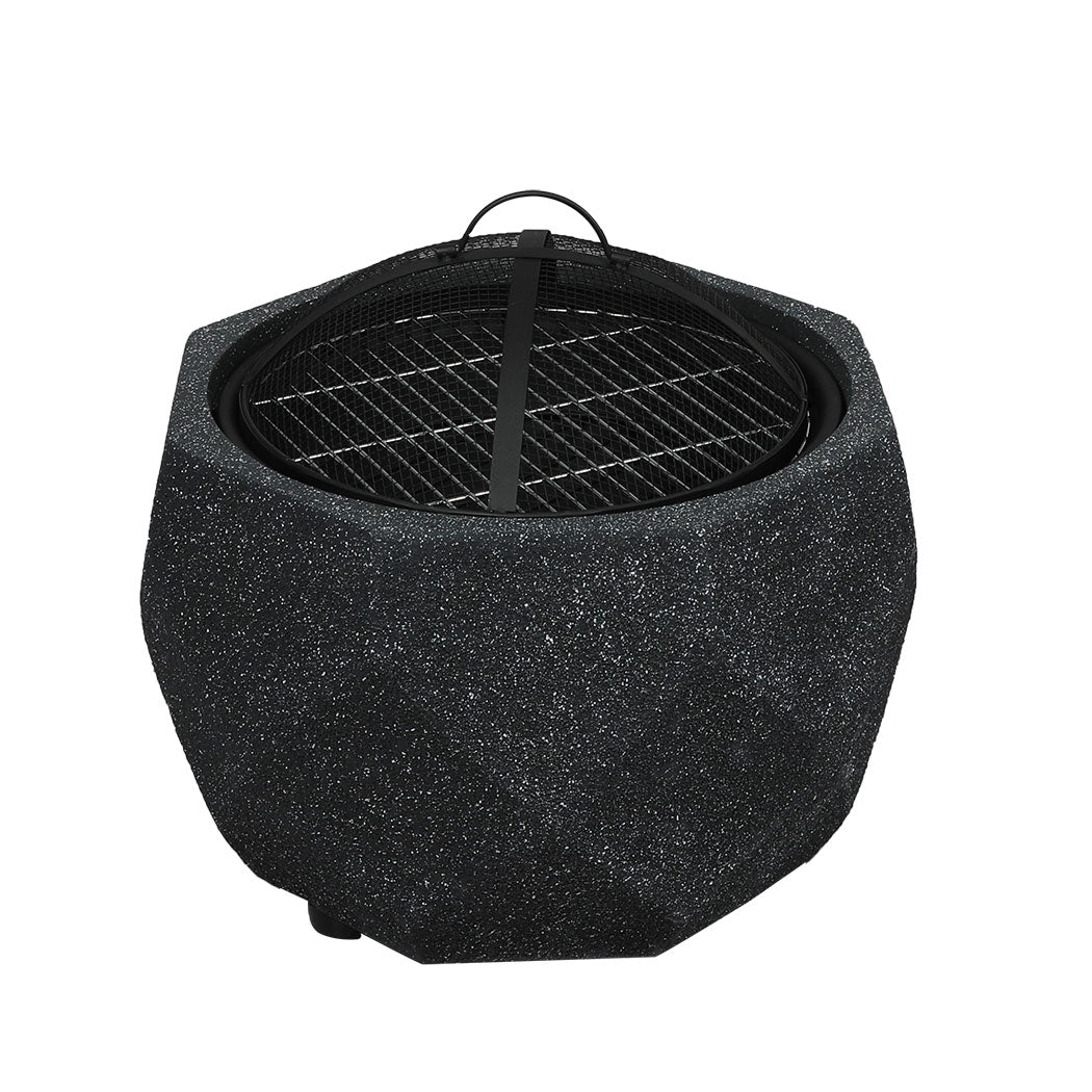 Moyasu Fire Pit BBQ Grill Outdoor Charcoal-1954802707814551553