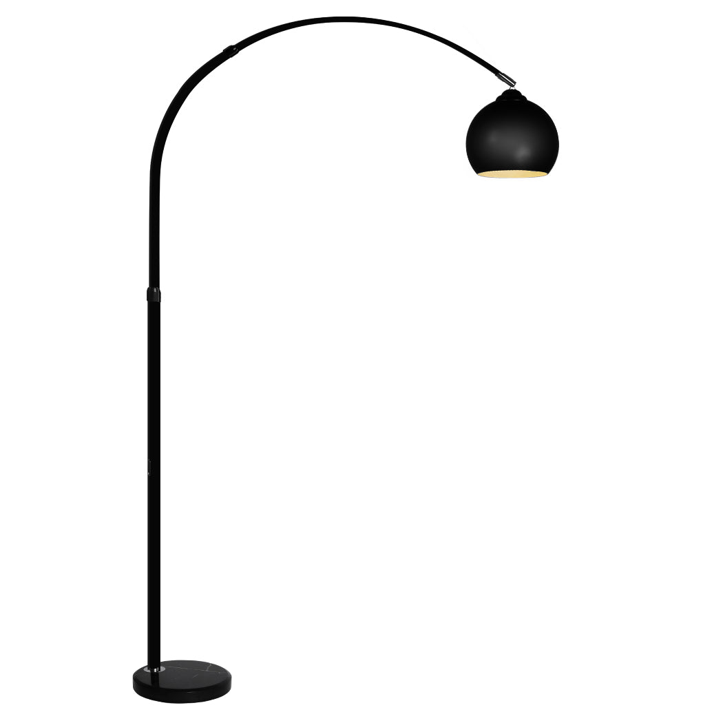 EMITTO Modern LED Floor Lamp Stand Reading Black-1954802826110701569