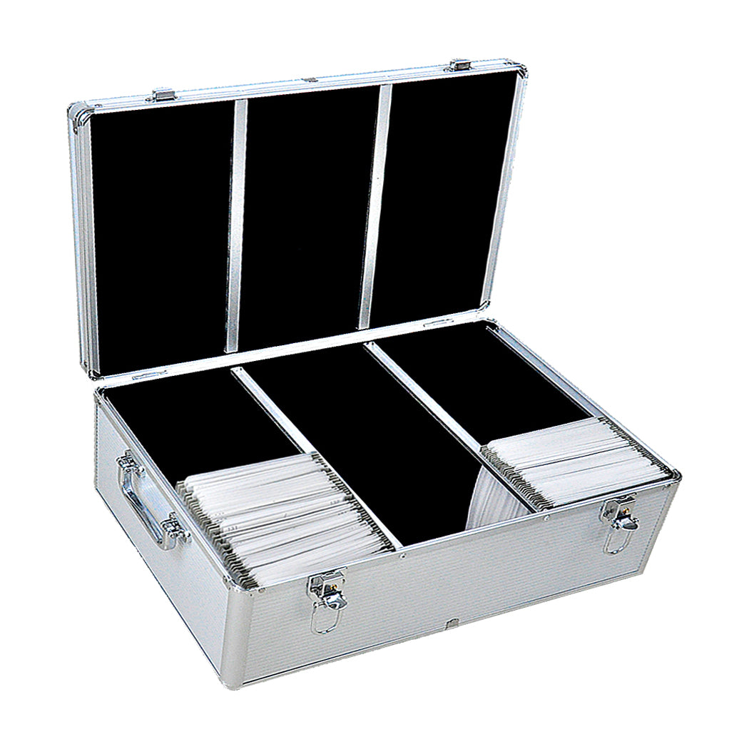 500 Discs Aluminium CD DVD Cases Bluray-1954802610502504449