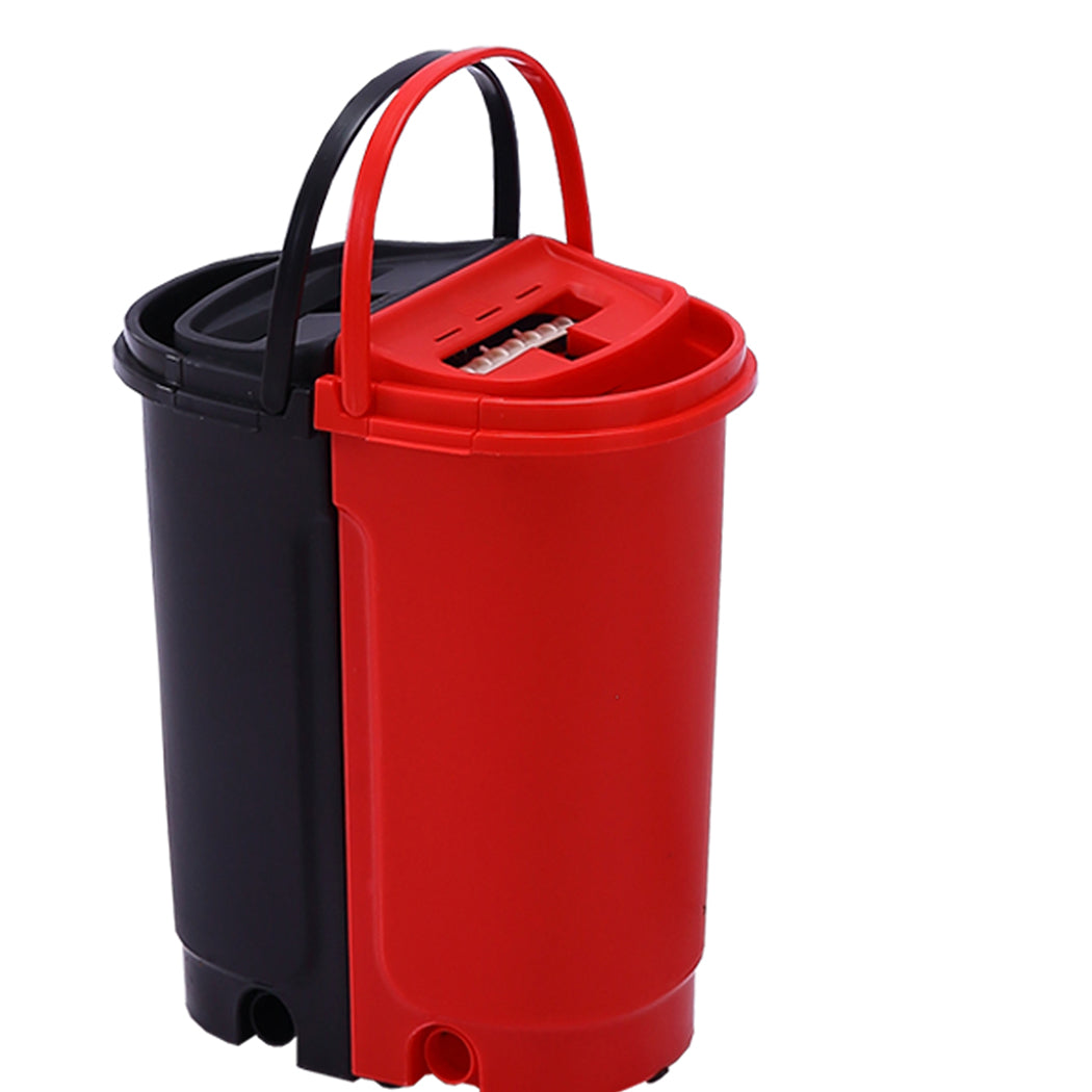 Cleanflo Flat Mop Bucket Cleaner Stainless Black-1919892884723732481