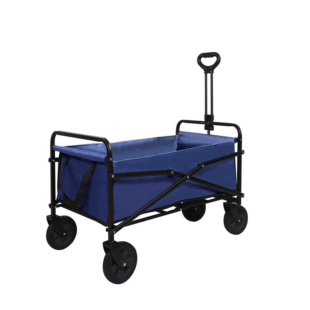 Lambu Garden Trolley Cart Foldable Picnic Blue-1910112310626750465