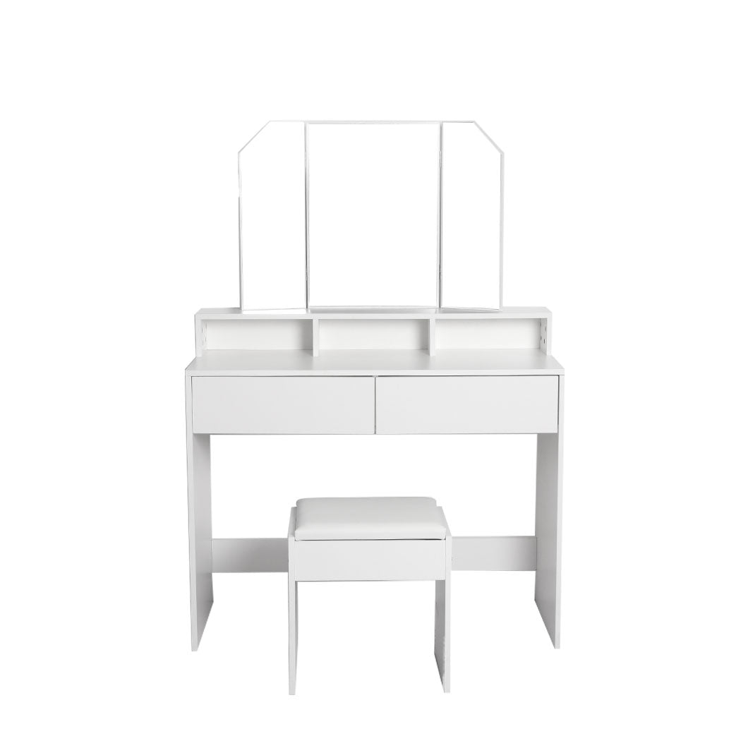Levede Dressing Table Stool Foldable-1919892821096140801