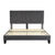 Levede Bed Frame Queen Size Mattress Grey-1910113210942492672
