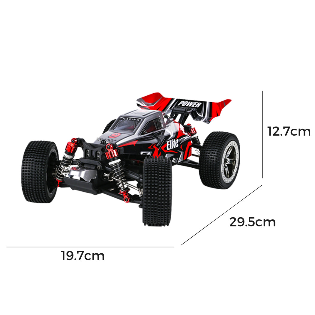Centra RC Car 1:16 4WD Off-Road Racing Red-1973193924344418305