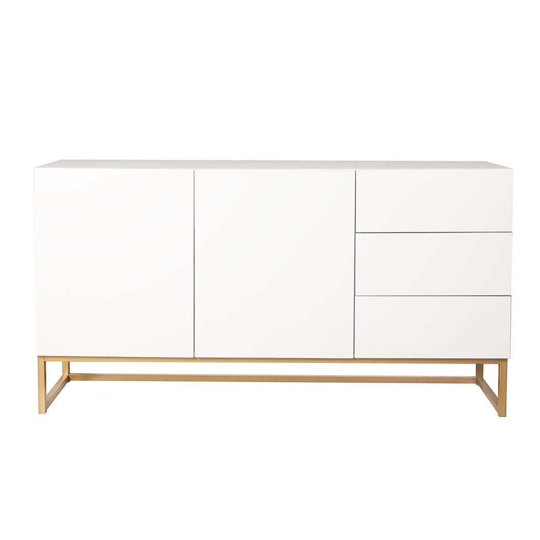 Levede Buffet Sideboard Storage Cabinet White-1954802987947921409