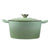 TOQUE 4L Enamel Dutch Oven Pot in Green Colour-1954802795852992513