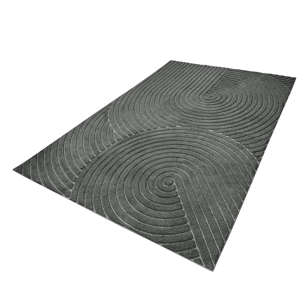 Marlow Floor Rug Soft Polyester Carpet Non Slip Plush Shaggy Rugs Geometric-1954802391723413505