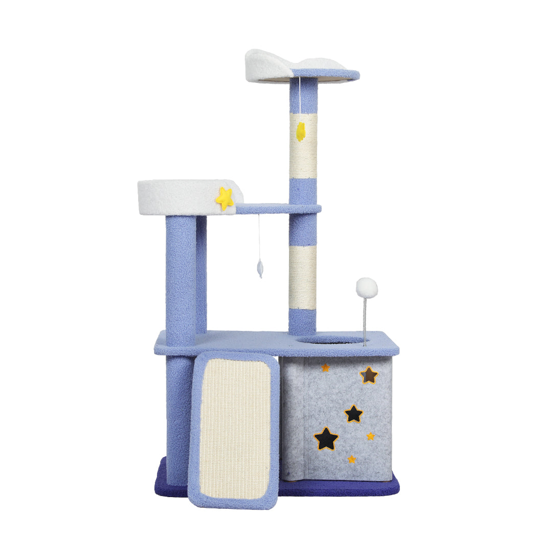 PaWz Cat Tree Kitten Furniture Condo-1910112486431002625