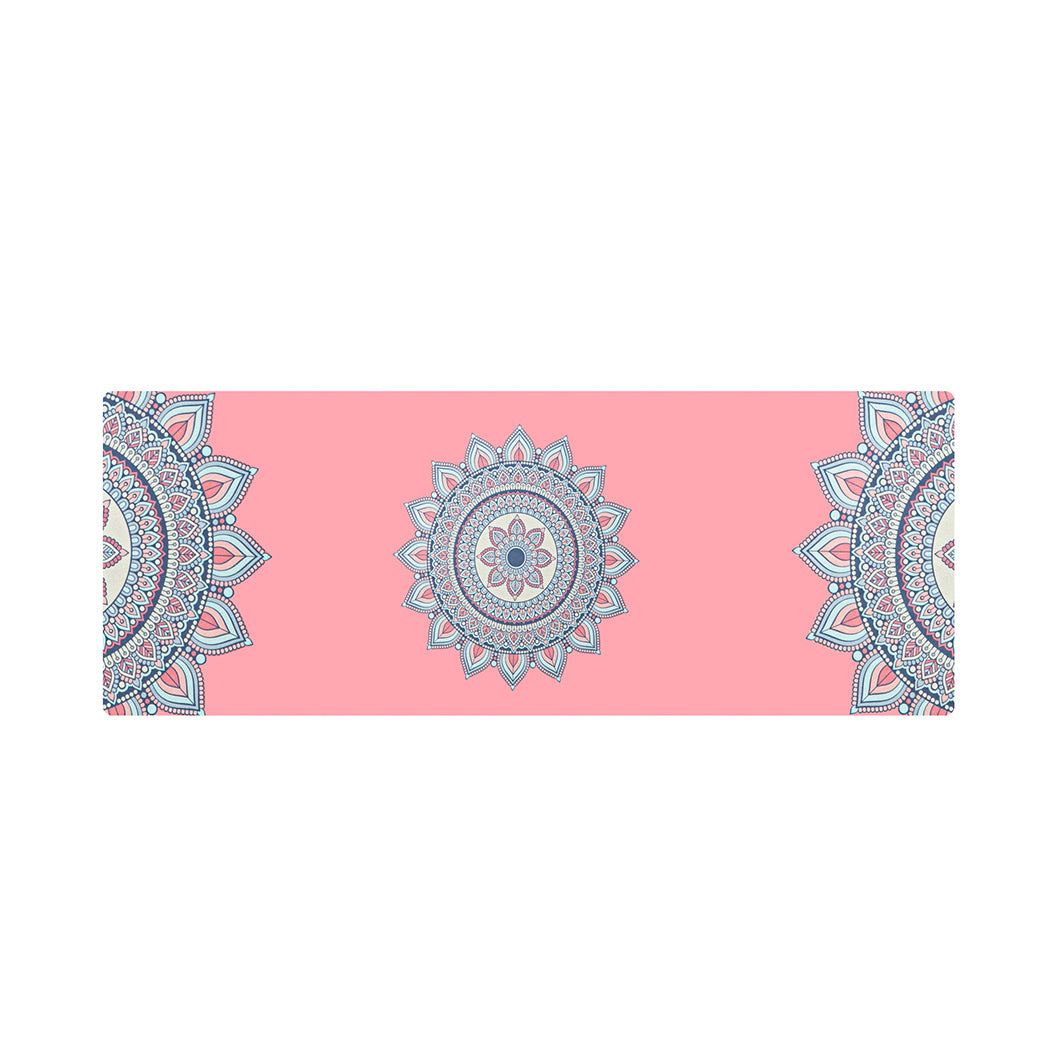 Centra Yoga Mat Foldable Non-Slip Exercise Pink-1954802335809146881