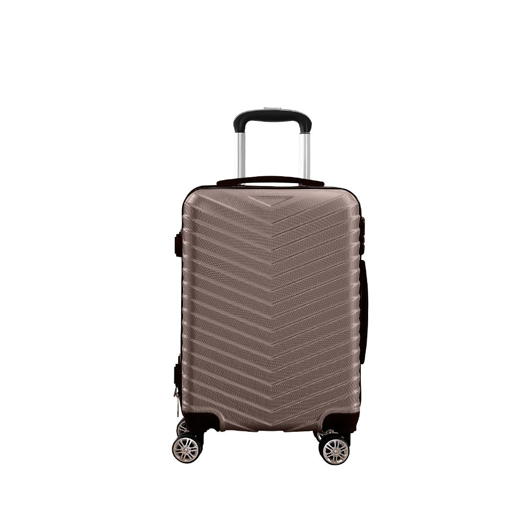 Slimbridge 24" Luggage Suitcase Travel Coffee 24 inch-1910112829403435009